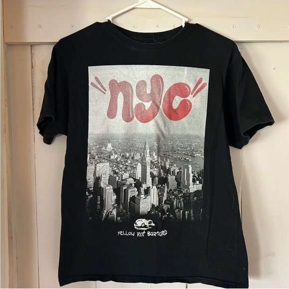 yellow rat bastard Other - Black NYC Graphic Tee